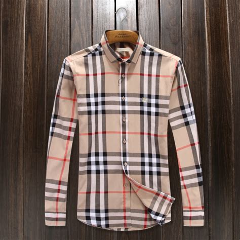 fake burberry shirt men|burberry flannel shirt men's.